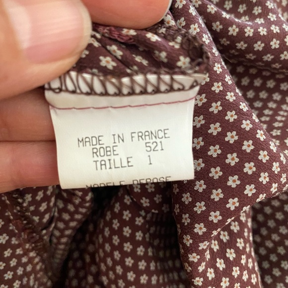 Lisa D soft 100% silk peasant dress - Picture 6 of 16